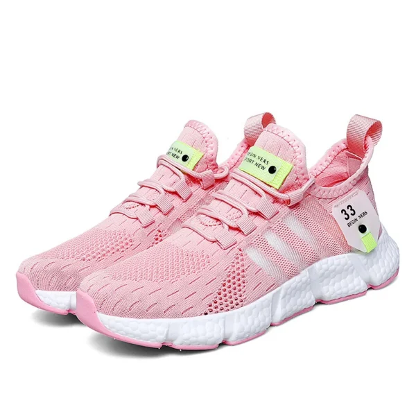 Summer Breathable Women's Sneakers Lightweight Running Shoes Girl Thick Bottom Woman Casual Shoes Comfortable Tennis Shoes Frail