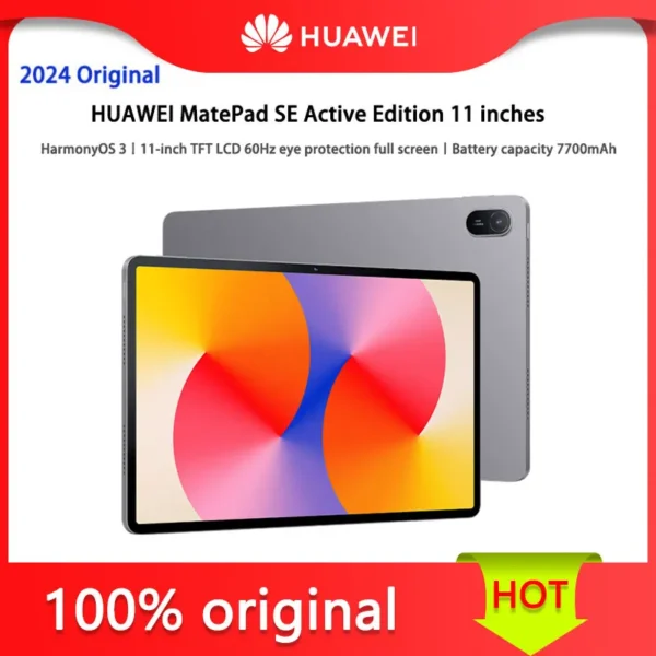 HUAWEI MatePad SE Vitality Edition 11-inch 60Hz eye protection full screen 1 battery capacity 7700mAh