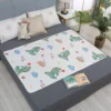 Waterproof Washable Mattress Urine Mat for Baby Toddlers Cute Cartoon Bed Protector Diaper Bedding Urine Pads Cloth Breathable