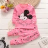 Cotton Baby Girl Sleepwear Suits  Autumn Winter Newborn Underclothes 2pcs Kids Clothes Set Spring Toddler Kids Clothes Pajamas