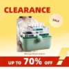 Clearance_3 Layers Large Capacity Medicine First Aid Kit Medicines Split Multi-Layer Storage Boxes Portable Plastic Medical Box