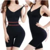 Seamless Bodysuit Women Butt Lifter Shapewear Waist Trainer Body Shaper Strappy-Back Chest Enhancing Corrective Underwear Corset