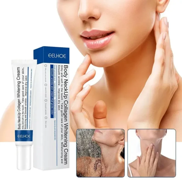 Hydrolyzed Collagen Neck Cream Face Lifting Firming Lightening Smoothing Care Lotion Moisturizer Neck Rejuvenation Cream
