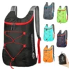 For Camping Hiking Travel Multifunctional Outdoor Folding Backpack High Density Lightweight Waterproof Nylon Fabric Sports Bag