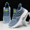 Men's Lightweight Running Shoes with A Mesh Design Breathable Comfortable and Durable Outdoor Walking and Running Sports Shoes