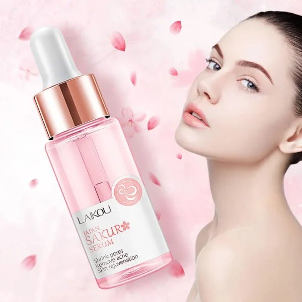 LAIKOU Japan Sakura Serum Remove Spots Rejuvenation Facial Essence Anti-Aging Hyaluronic Acid Pure Nourish Whitening Skin Care
