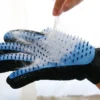 Pet Glove Cat Grooming Glove Cat Hair Deshedding Brush Gloves Dog Comb for Cats Bath Hair Remover Clean Massage Brush For Animal
